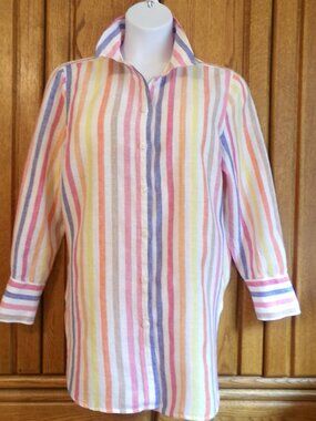 NWT Talbots 100% Linen Tunic Size XL